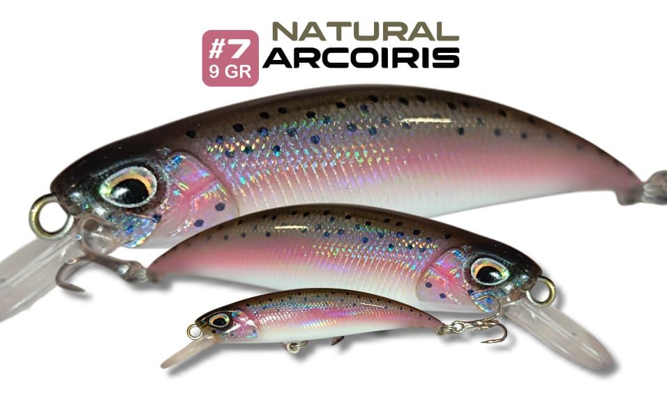 Arcoíris Natural 7cm - 9gr