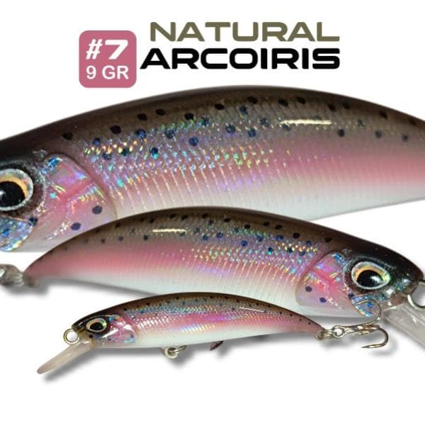 Arcoíris Natural 7cm - 9gr