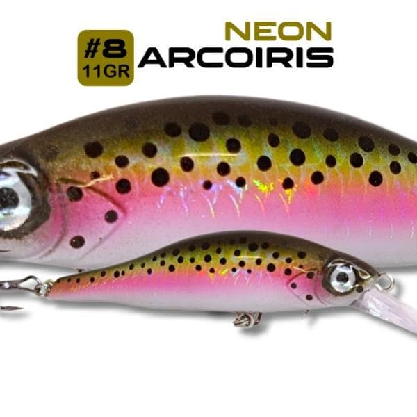 Arcoíris Neón 8cm - 11gr
