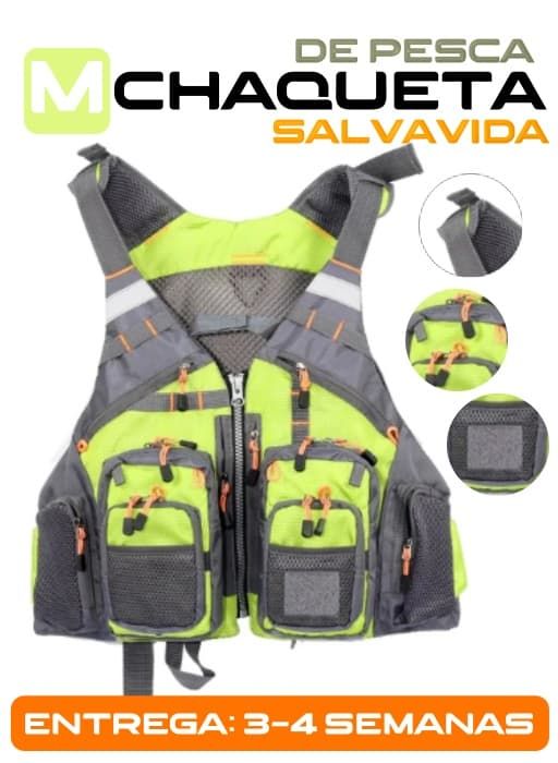 Chaqueta de Pesca Salvavidas