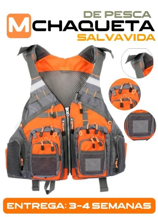 Chaqueta de Pesca Salvavidas