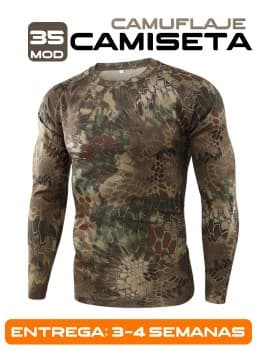 Camiseta de Caza Camuflaje