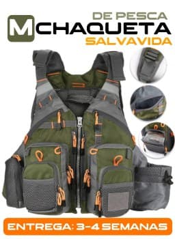 Chaqueta de Pesca Salvavidas