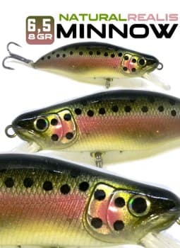 Minnow Realis Cobre 6,5cm 8gr.