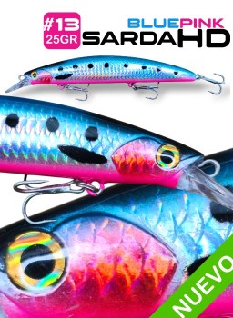 Minnow Sarda Pink 13cm - 25gr.