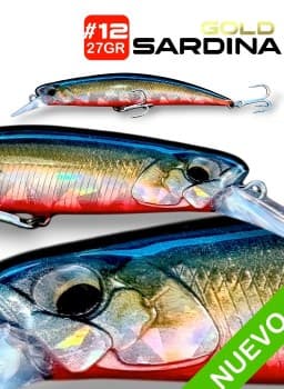 Minnow Sardina Blue/Silver 12cm - 27gr.