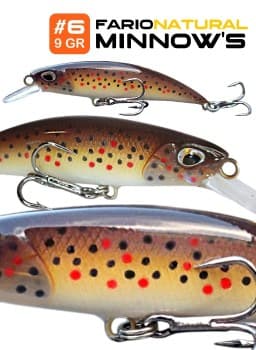 Minnow Fario Natural 7cm - 9gr.
