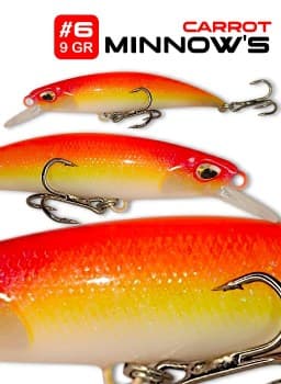 Minnow Carrot 7cm - 9gr.