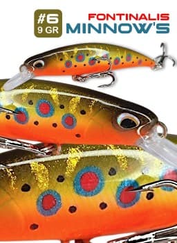 Minnow Fontinalis 7cm - 9gr.